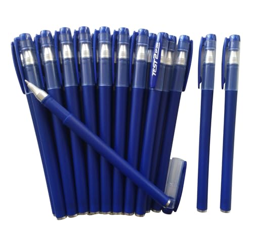 20 Bolígrafos de Gel Azul 0.5mm Pack miniatura 1