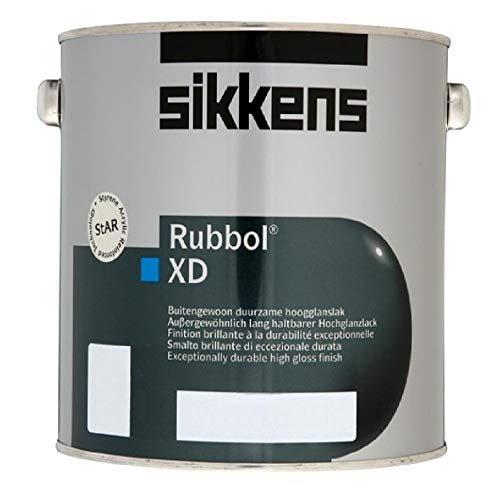 Sikkens Rubbol XD Gloss Paint - 2.5 litres - White