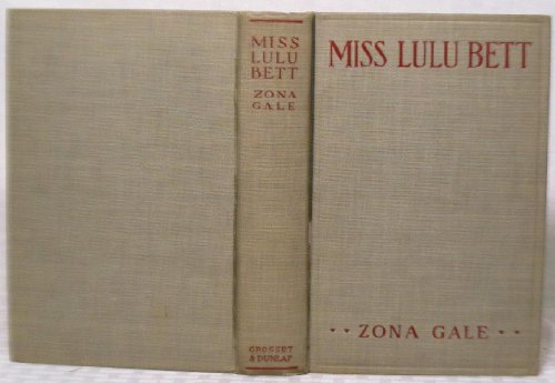 Miss Lulu Bett B000X9VLBK Book Cover