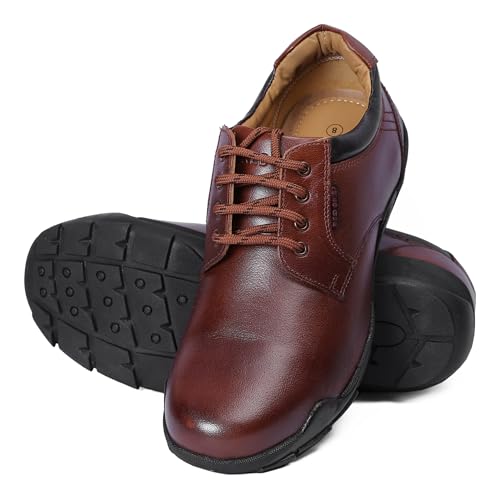 Image of Red Chief Nubuck Leather Casual Shoes for Men | Lace-Up Shoes for Men | RC3431
