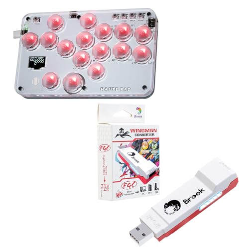 Sehawei Haute42 S16 All-Button Arcade Controller and Brook Wingman  