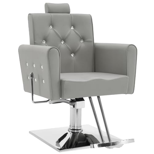 BarberPub Classic Hydraulic Recliner Barber Chair
