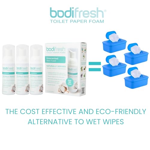 toilet paper foam liquid wet wipe  plant-based eco friendly flushable wet wipe alternative with aloe amp vitamin e 17 fl oz pack of 3 unscented