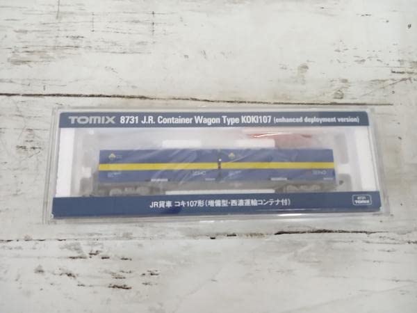 Amazon | 9.Nゲージ TOMIX 8731 JR貨車 コキ107形(増備型・西濃運輸