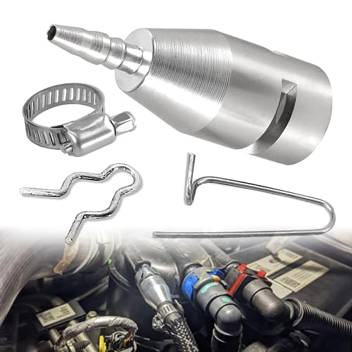 LAWETA Aluminum Upgraded 6.7L Powerstroke Fuel Filter Return Line Connector Compatible with Ford F250 F-250 F350 F-350 F450 F-450 F550 F-550 2017-2023