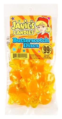 Janie's Candies Caramelos Discos 4.5 Onzas miniatura 1