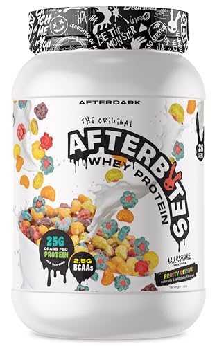 AFTERDARK AfterBites Whey Protein, 25g, BCAA, Fruity Cereal