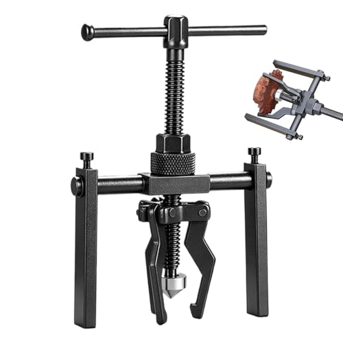 Extractor separador de cojinetes | Extractor de 3 garras para agujeros interiores, herramienta de extracción y extracción de rodamientos – Para coche, camión, camioneta, remolque,
