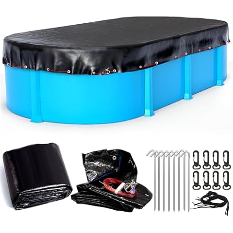 HOLDCOVER 18x33 FT Pool Cover Cover