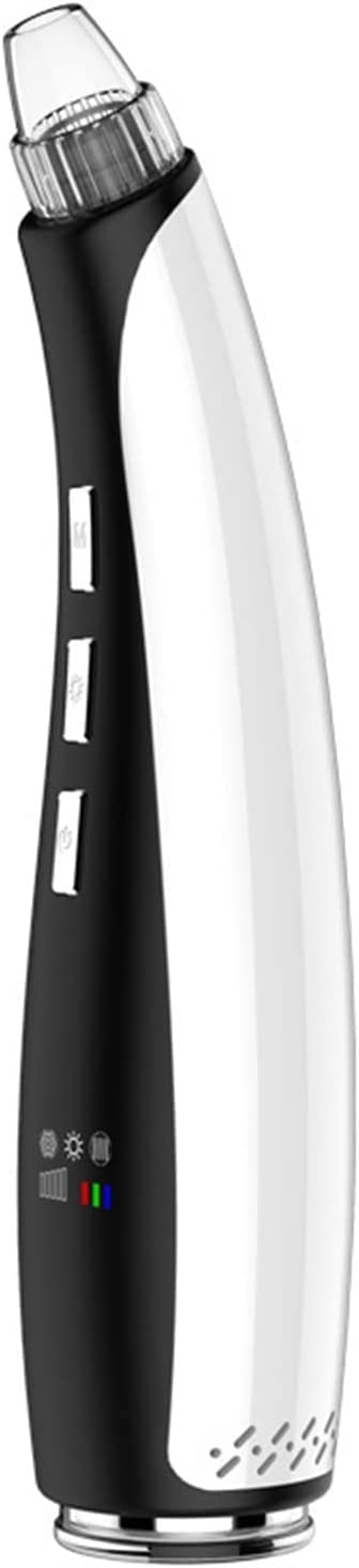 ESHINEDE Detergente for pori di Punti Neri, dispositivi elettrici di aspirazione for Punti Neri for Il Viso, 5 aspiratori Regolabili USB Ricaricabile for Acne comedone Extractor