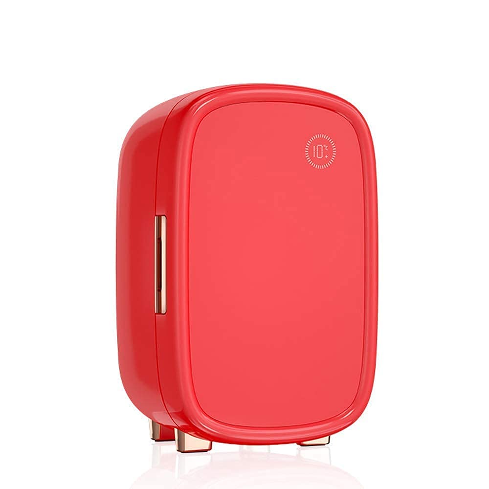 Beauty Mini Frigo 12 Litri Portatile Cosmetico Skincare Frigorifero Mini Frigorifero per Auto Casa Compatto Raffreddatore Silenzioso Scaldino con Cassetti Estraibili per Latte Materno, Bevande,