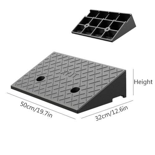 Rampa de Curb de Goma 12cm para Vehículos y Sillas de Ruedas miniatura 4