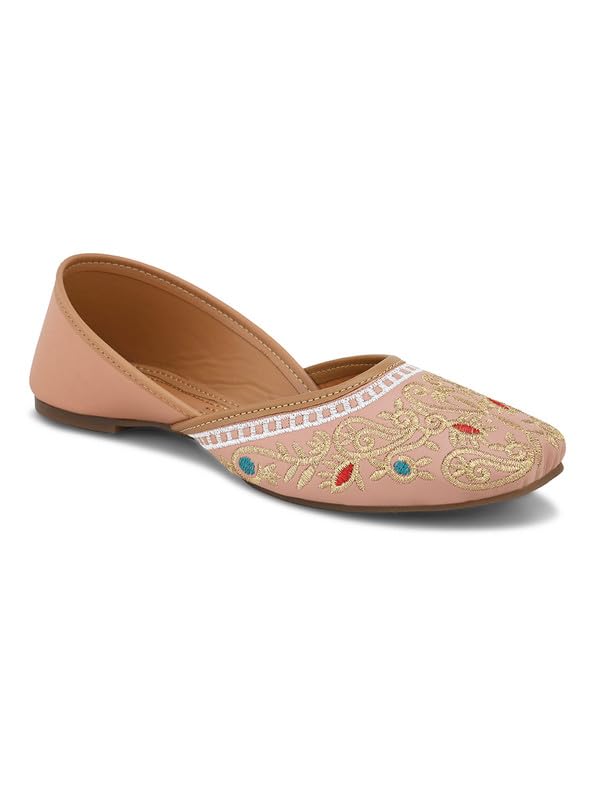 Image of XE Looks Flat Comfortable, Trend & Fancy Punjabi Jutti For Women & Girls