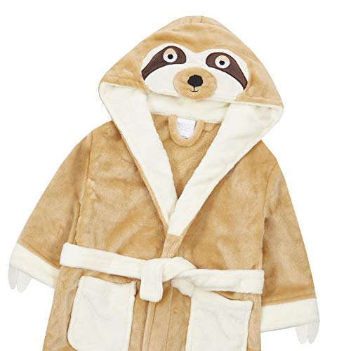 Childrens Novelty Sloth Dressing Gown3