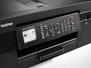 Brother MFCJ4350DW | Multifunzione inkjet a colori | Stampa fino a 20 ipm con duplex | Display da 4,5 cm | Cassetto da 150 e ADF da 20 fogli | WiFi e USB| Stampa e Scan mobile| Inbox da 350 pag