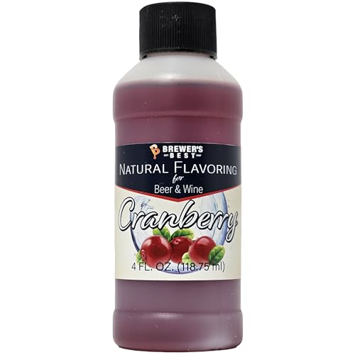 Brewer's Best Natural Beer and Wine Fruit Flavoring (Cranberry)