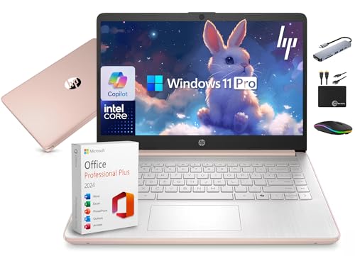 HP 14�C���` �m�[�g�p�\�R�� 2025-2026 �r�W�l�X�w�� Copilot AI ���C�t�^�C���I�t�B�X�A4�R�AIntel CPU�A16GB RAM�A628GB�X�g���[�W (128GB UFS + 500GB Ext)�AWi-Fi �A10���Ԉȏ�AM