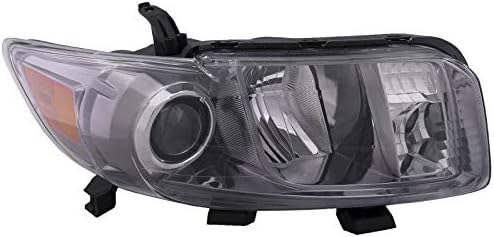 Amazon.com: HEADLIGHTSDEPOT Chrome Housing Headlight Compatible with ...