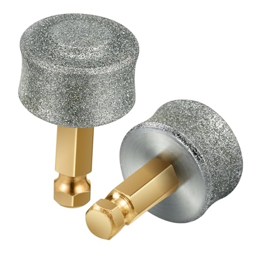 GANAZONO 犬用電動爪切り交換グラインディングヘッド 合金製グラインダー ペット用爪研磨ツール 犬およびペットの足の爪ケア用 2個セット