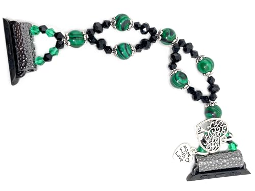 Beaded Stretch Band for Apple Watch | Handmade | Customizable | Band for Apple Watch | Accessories for Apple Watch | Stretch Band for iWatch | Watch Band | Stretch Band | X-Pattern | Watch Strap | 531