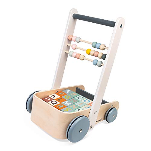 Chariot de marche Janod pour aider bébé à marcher debout en toute sécurité - 5