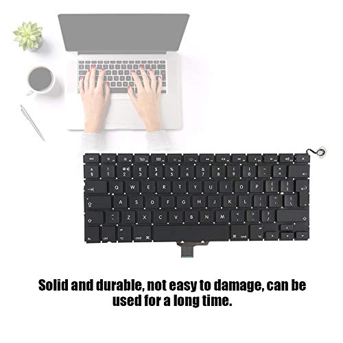 Wendry Laptop Keyboard Replacement,Solid and Durable,High Specification Process Manufacturing,Stable Performance,Laptop UK Keyboard Replacement for MacBook Pro A1278 13.3 Inch