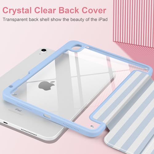 Coque iPad Air 13 imprimée avec dos transparent anti-choc chic