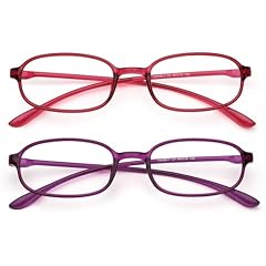 2 Pack( Red/Purple)-no Rubber Frames