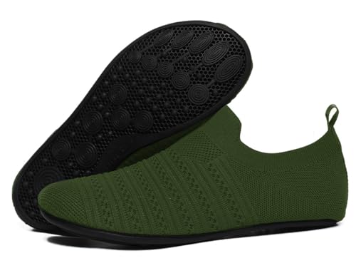 Image of Hayeabi Ultra-Comfort Lightweight House Slippers Unisex Adult Indoor /Outdoor Around The House Home Shoes for Women Men