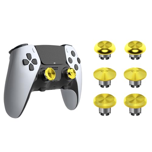 Palillos de metal para PS5 Edge con empuñaduras intercambiables y gran resistencia