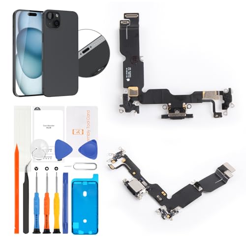 Câble Flex Port de charge iPhone 15 Plus A3094 Connecteur USB Dock Noir avec outils