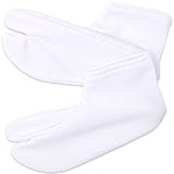 [KYOETSU] (キョウエツ) ガールズ 白足袋 足袋カバー 男女兼用 11cm-22cm (19-20cm)