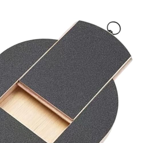 Tabla de rascar para uñas de perro accesorio de madera antideslizante 8