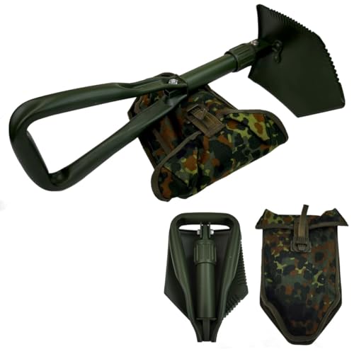 Tripla vanga originale dell'esercito tedesco con tasca mimetica