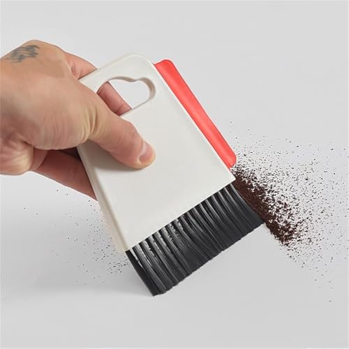 Praktisches Reinigungsbürsten- und Kehrschaufel-Set für die Wartung von Küche und Espresso – Bild 4