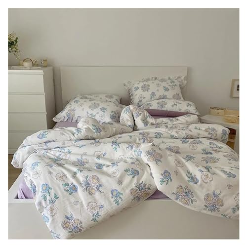 Parure de lit florale en coton doux pour créer une chambre parentale cocooning et fleurie