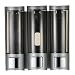 Decdeal CHUANGDIAN Manual Soap Dispensers Wall-Mounted Three Chamber Shampoo Box 200ml3