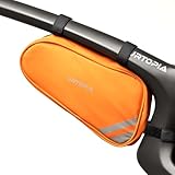 Waterproof & Foam Protect: URTOPIA bike bag is constructed with premium waterproof materials and a water-resistant zipper, shielding contents from rain. The 5mm foam padding on both sides offers excellent cushioning and protection, ensuring your belo...