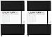 Leuchtturm1917 Medium Size A5 Hardcover Notebook, Ruled Pages, Black - Set of 2
