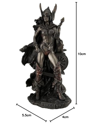Figura de Frigga, Diosa Nórdica del Amor y Destino miniatura 4