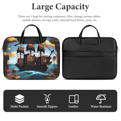 Bolso de hombro portátil para laptop 17 pulgadas impermeable miniatura 5