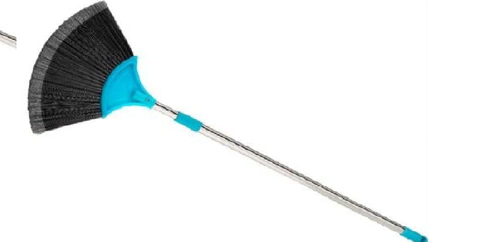 EZALLA Broom with Long Stainless Steel Rod | Cobweb Cleaning Broom Extendable Cobweb Cleaner Stick |Ceiling Brush with Long Handle |Use in Fan, Ceiling, and Roof Cleaning - Multicolor 5ft Pack of (3) (B09YQ935F4) Amazon Price History, Amazon Price Tracker