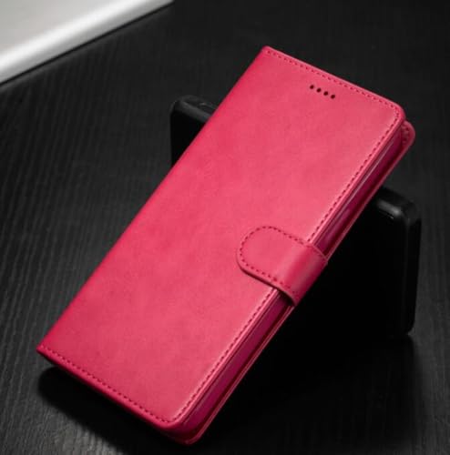 Étui portefeuille iPhone 13 Pro protection intégrale clapet porte-carte rose