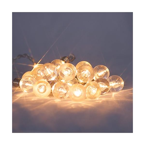 Qbis Fairy Lights Battery Powered with 16 Mini Bulbs. Battery Fairy Lights on Clear Cable with timer. Ideal Bedroom Fairy Lights - Image 3