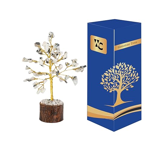 Wonder Care -White Taurmaline Kristallbaum, Heimdekoration, Kristalle und Heilsteine, Weltraum-Kristall-Dekorationsbaum, Kristallgeschenke, Edelsteinbaum, Erntedankgeschenk