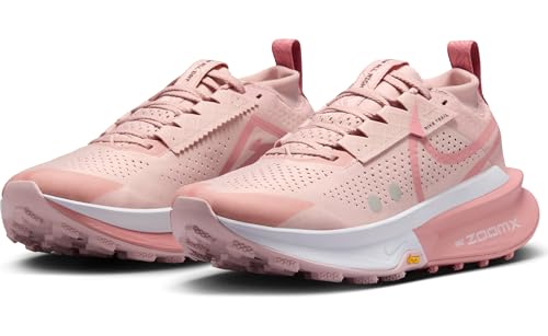Nike Zegama 2 Women's Trail Running Shoes (FD5191-601, Pink Oxford/Photon Dust/Burgundy Crush) Size 8.5