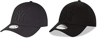 New Era 9Forty Women Cap - New York Yankees Black & New York Yankees League Essential 9forty Snapback Cap One-Size