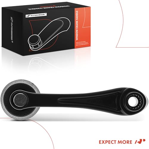 A-Premium Front Driver or Passenger Side Window Crank Handle Compatible with Peterbilt 320, 330, 337, 357, 359, 377, 378, 379, 385, Black by A-Premium - Used condition - Image 8