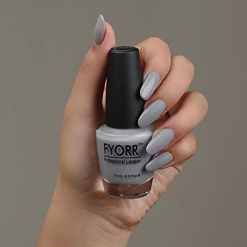Image of 15ML Quick Dry Long Lasting Smooth Finish Nail Polish (Oh Yeh Its Grey)
