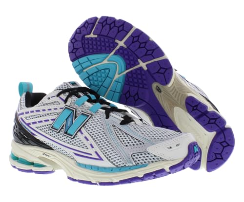 Image of New Balance 1906R Unisex Shoes Size 9, Color: Cloud White /Blue-Multi-Colored